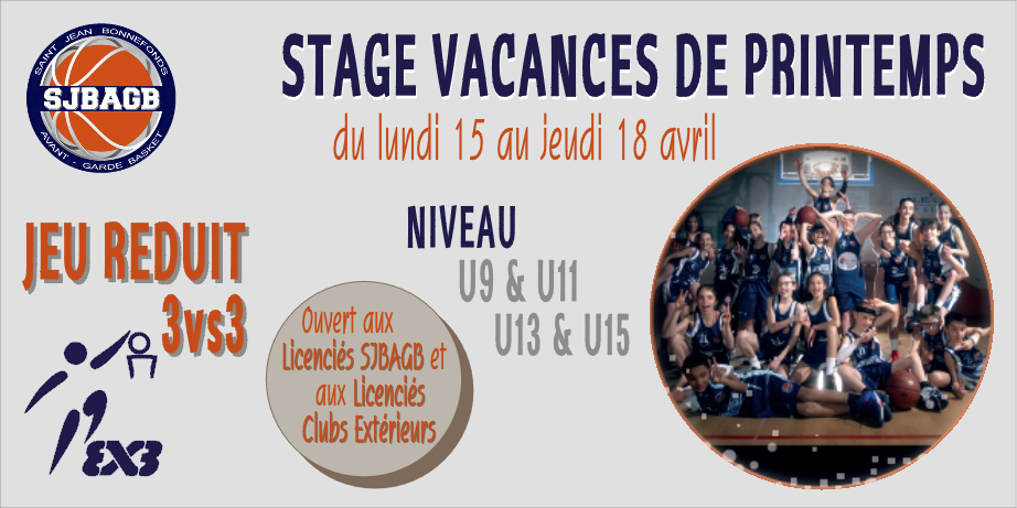 Stage de Printemps (Avril 2024)