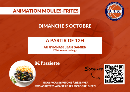 Animation Moules frites