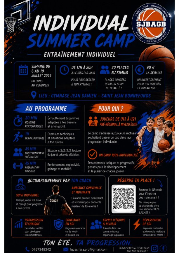 INDIVIDUAL SUMMER CAMP