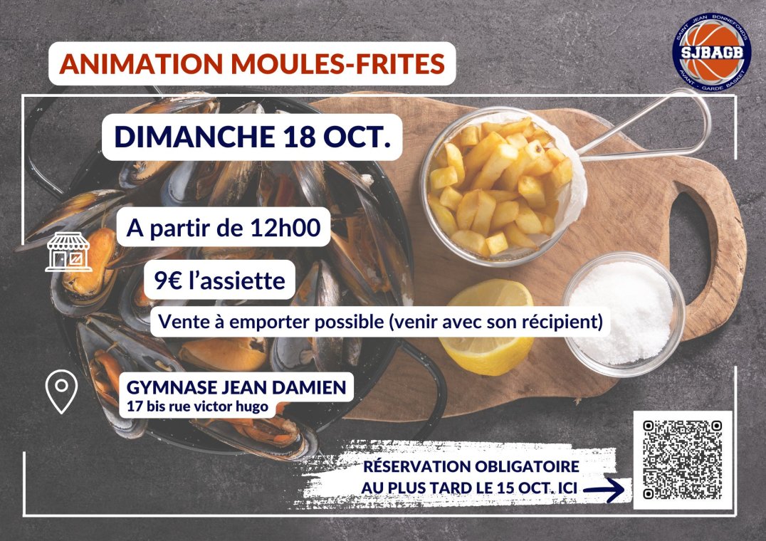 Animation Moules-frites